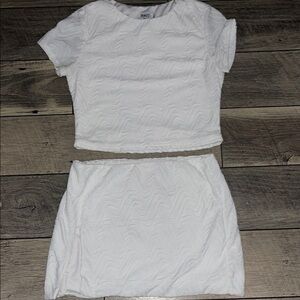 Princess Polly White Skirt Set
